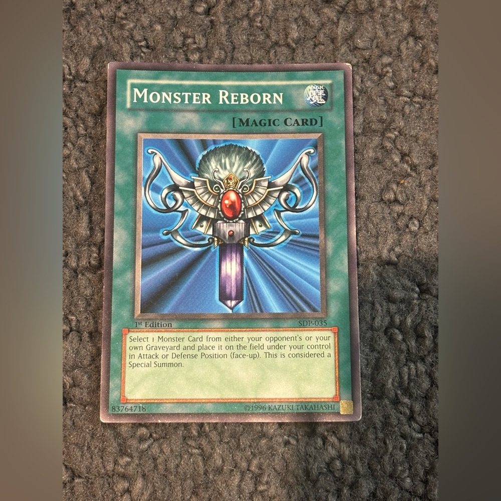 Yu-Gi-Oh TCG Monster Reborn SDP-035 1st Edition